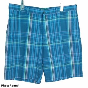 𝅺🍄3/50$🍄 PGA TOUR Pro Series golf plaid shorts size 36